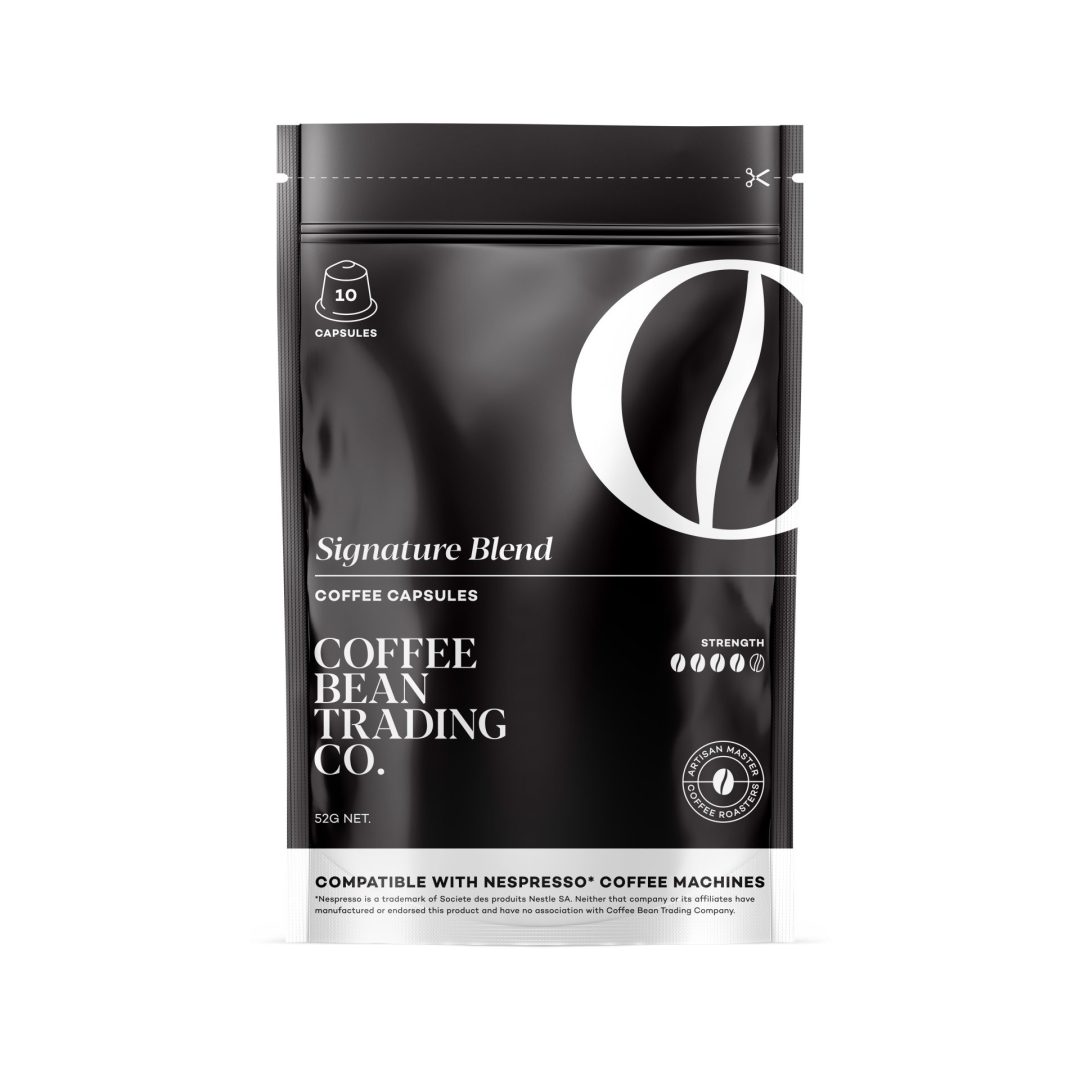 Signature Blend Coffee Capsules 10 Pack 100% Biodegradable and Compostable